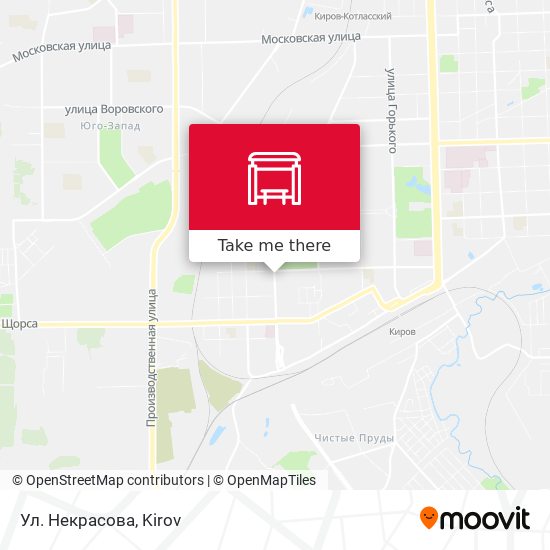 Ул. Некрасова map
