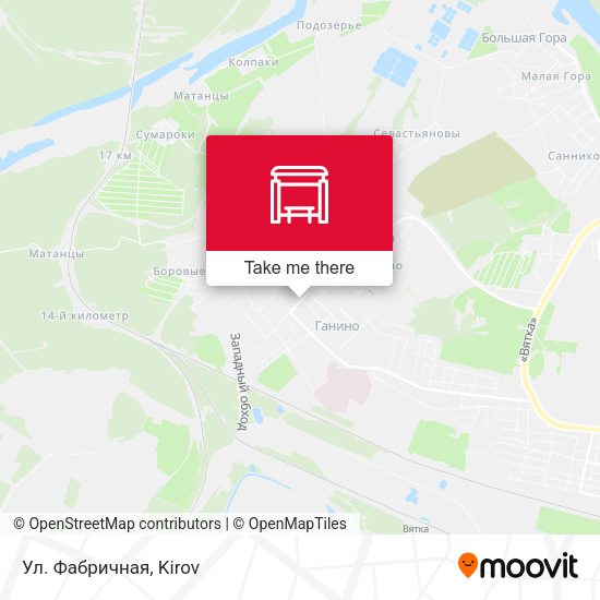 Ул. Фабричная map