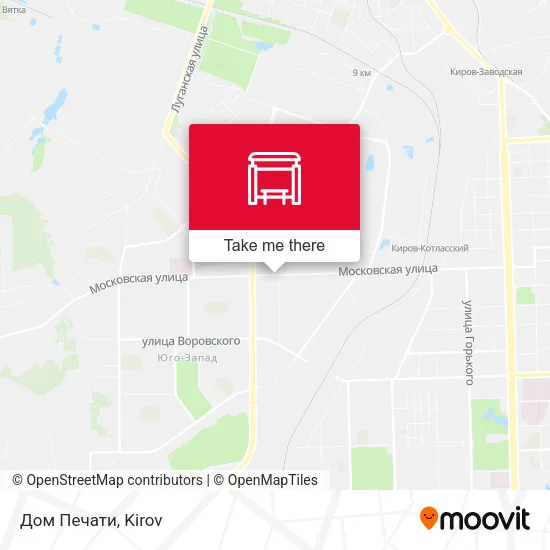Дом Печати map