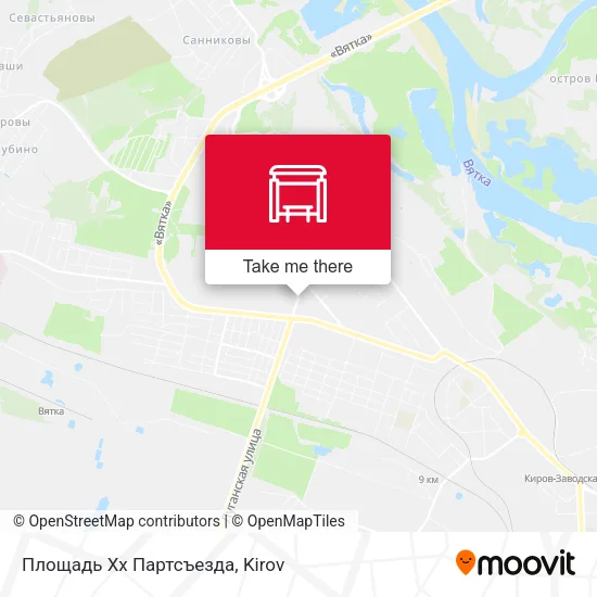 Площадь Хх Партсъезда map