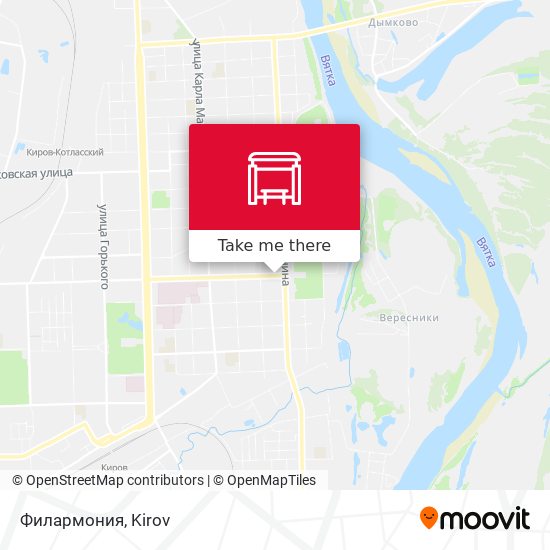 Филармония map