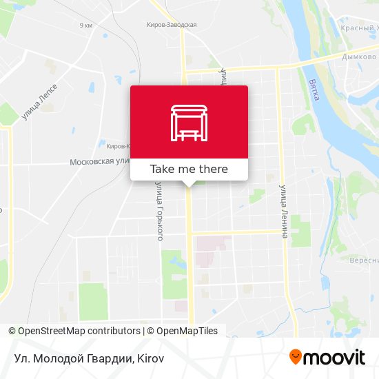 Ул. Молодой Гвардии map