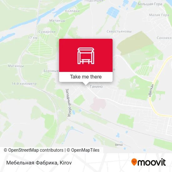 Мебельная Фабрика map