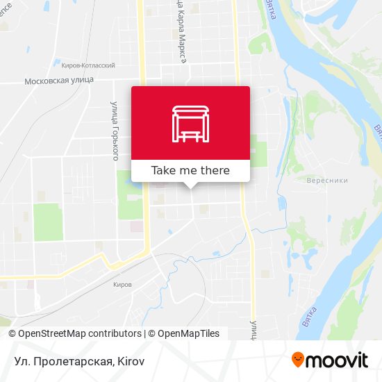 Ул. Пролетарская map