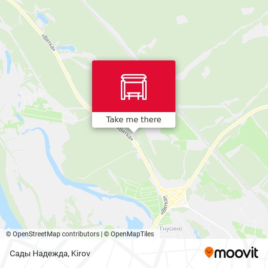 Сады Надежда map