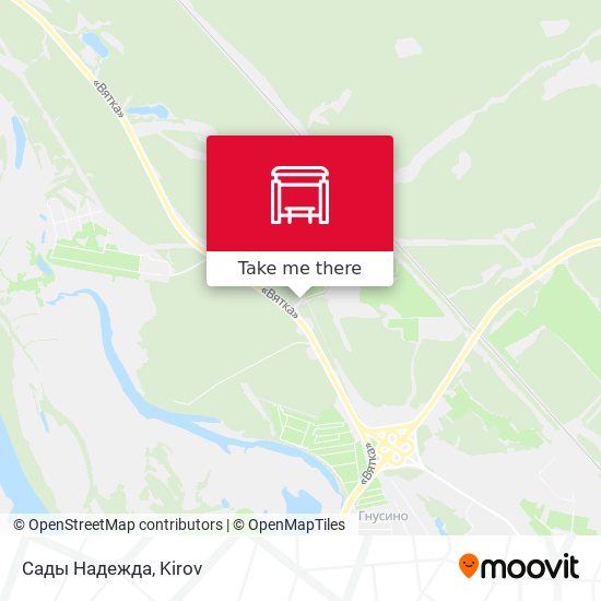 Сады Надежда map