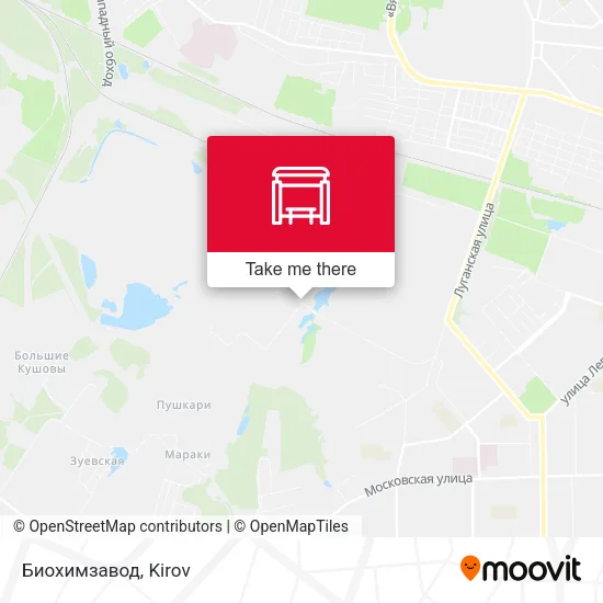 Биохимзавод map