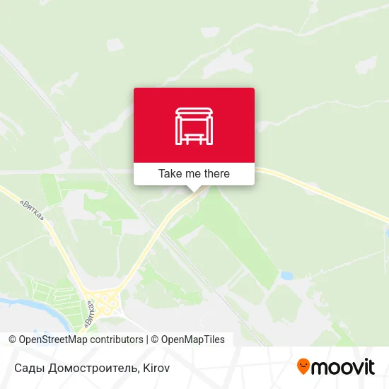 Сады Домостроитель map
