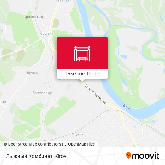 Лыжный Комбинат map