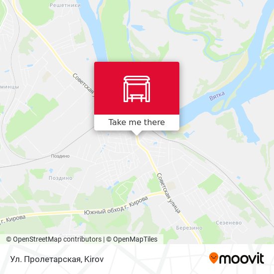 Ул. Пролетарская map