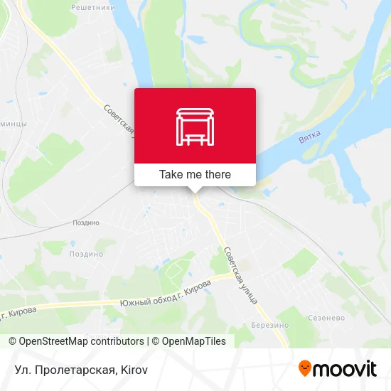 Ул. Пролетарская map