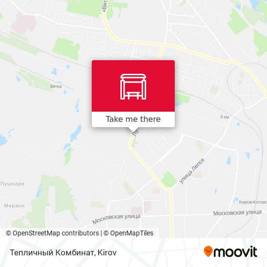Тепличный Комбинат map