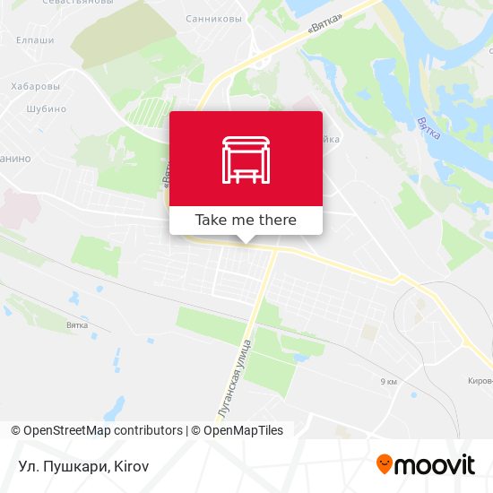 Ул. Пушкари map