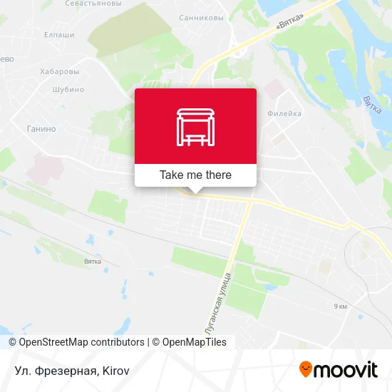 Ул. Фрезерная map