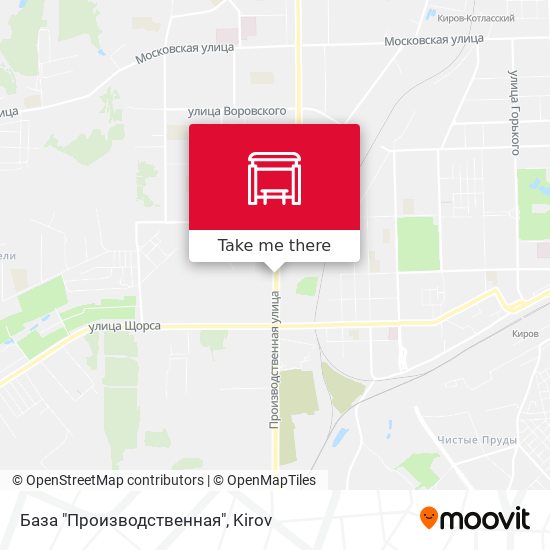 База "Производственная" map