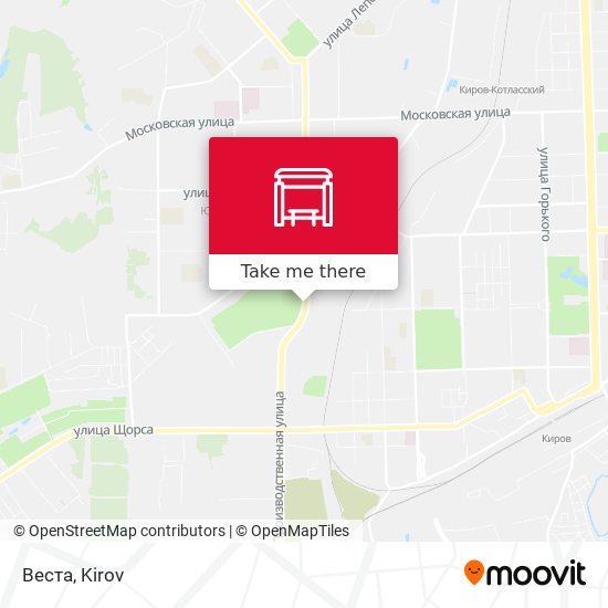 Веста map