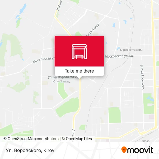 Ул. Воровского map