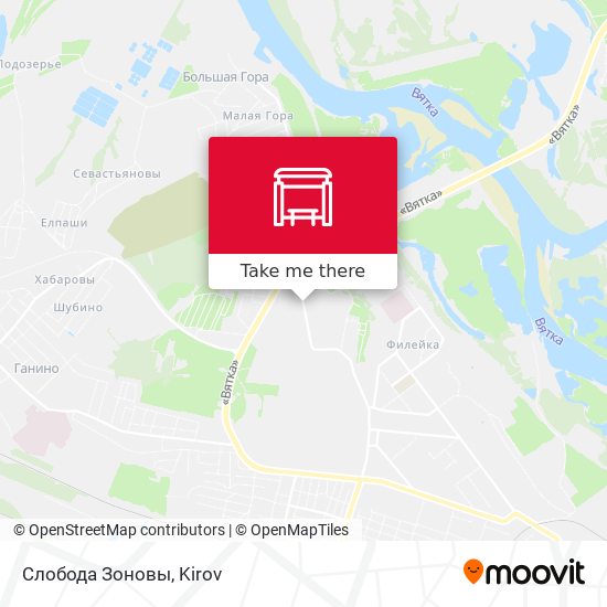 Слобода Зоновы map