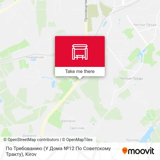 По Требованию (У Дома №12 По Советскому Тракту) map