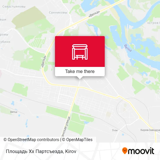 Площадь Хх Партсъезда map