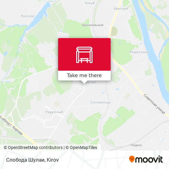 Слобода Шулаи map