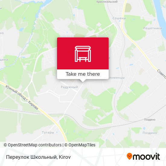 Переулок Школьный map