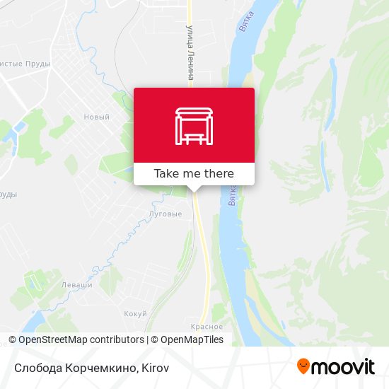 Слобода Корчемкино map