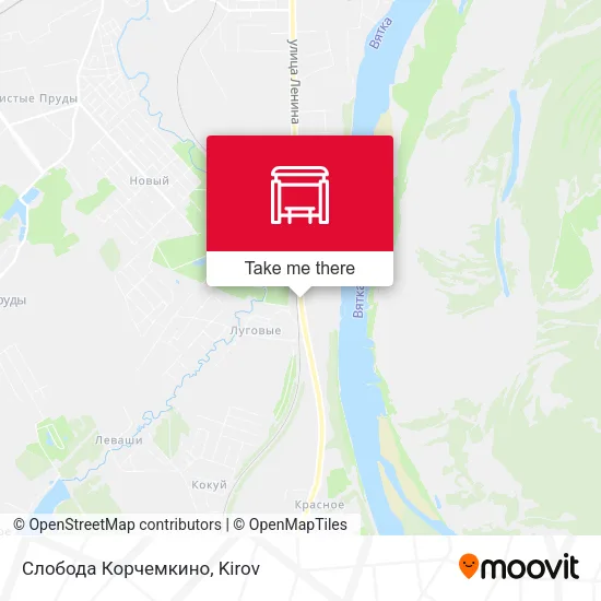 Слобода Корчемкино map