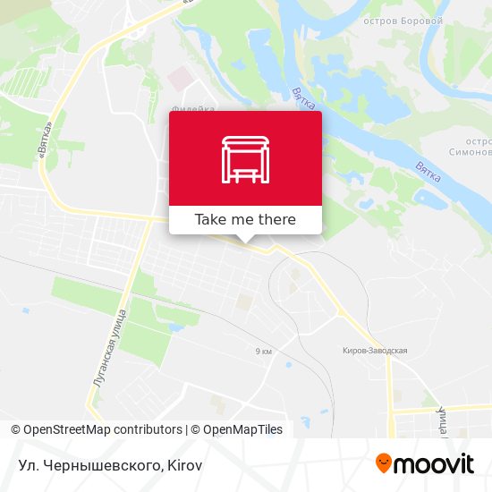 Ул. Чернышевского map