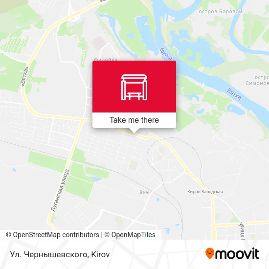 Ул. Чернышевского map