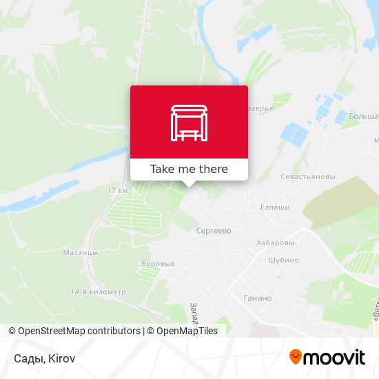 Сады map