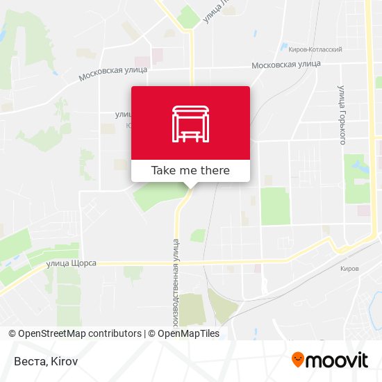 Веста map