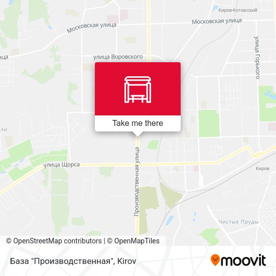 База "Производственная" map