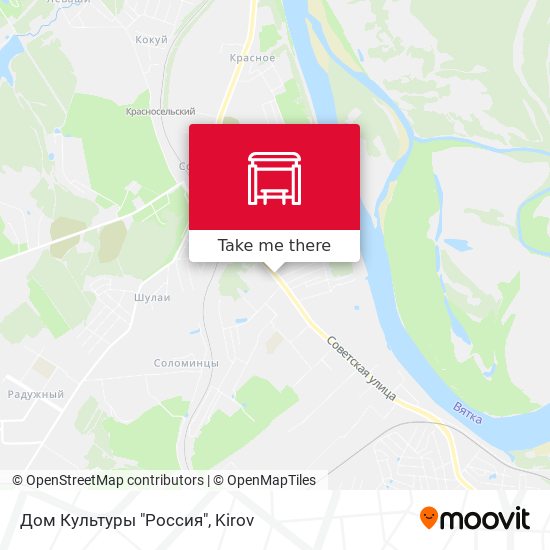 Дом Культуры "Россия" map