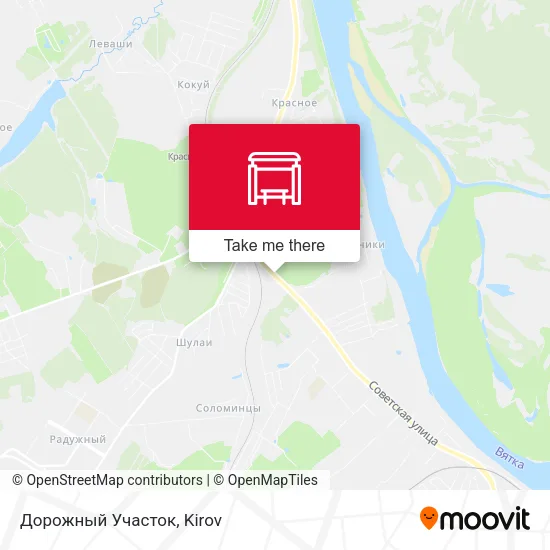 Дорожный Участок map