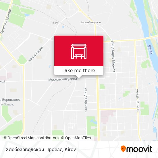 Хлебозаводской Проезд map