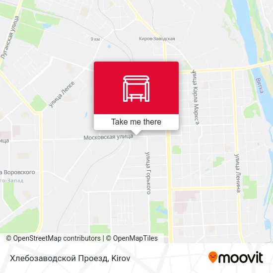 Хлебозаводской Проезд map