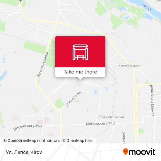 Ул. Лепсе map