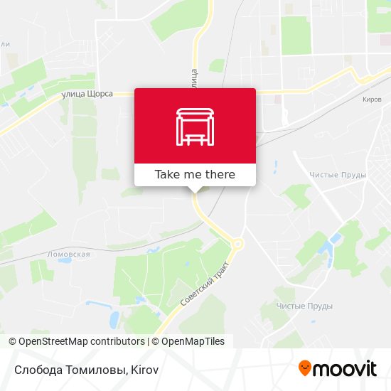 Слобода Томиловы map