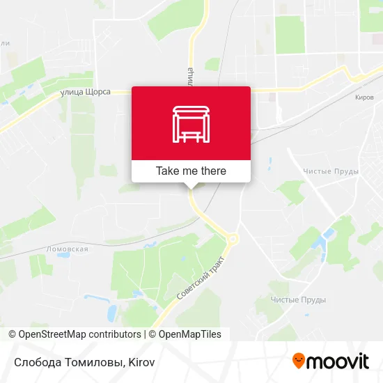 Слобода Томиловы map