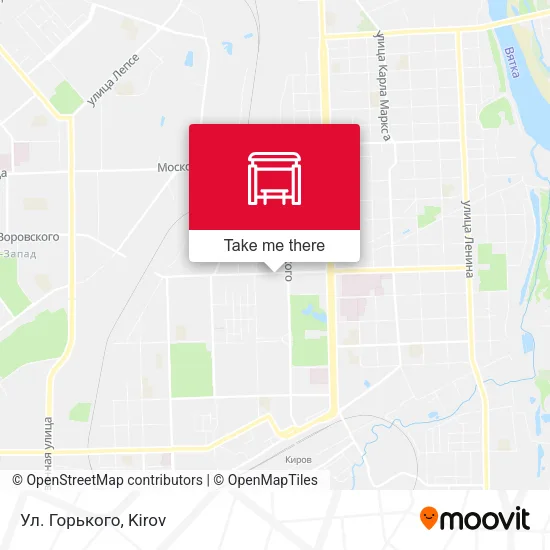 Ул. Горького map