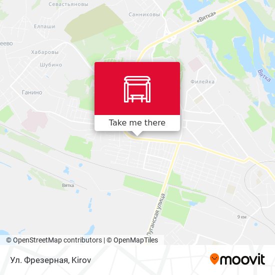 Ул. Фрезерная map