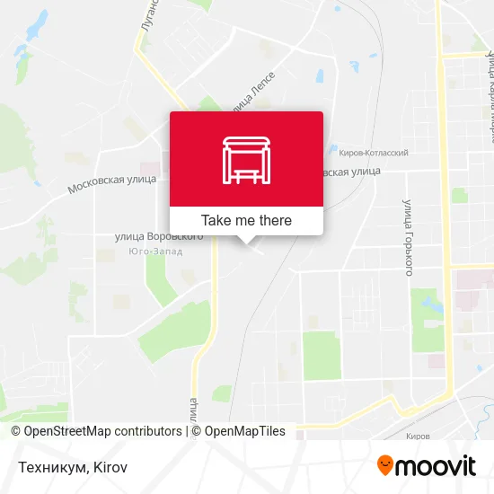 Техникум map