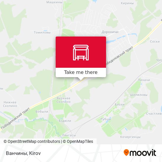 Ванчины map
