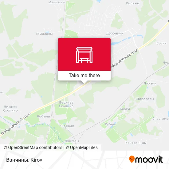 Ванчины map