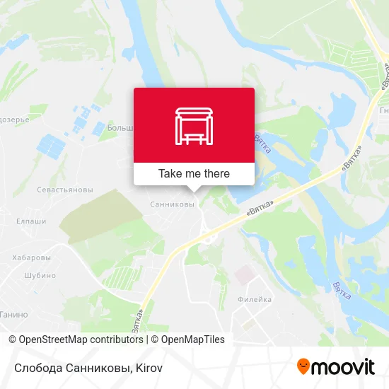Слобода Санниковы map