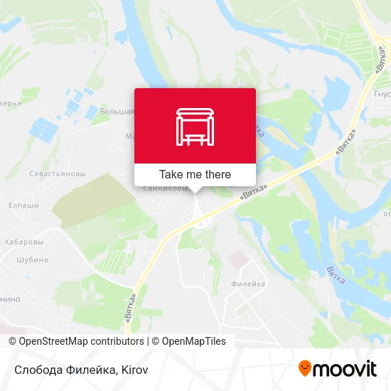 Слобода Филейка map