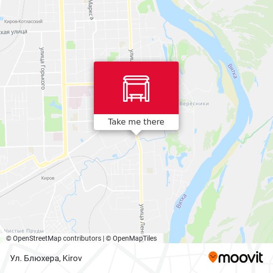 Ул. Блюхера map