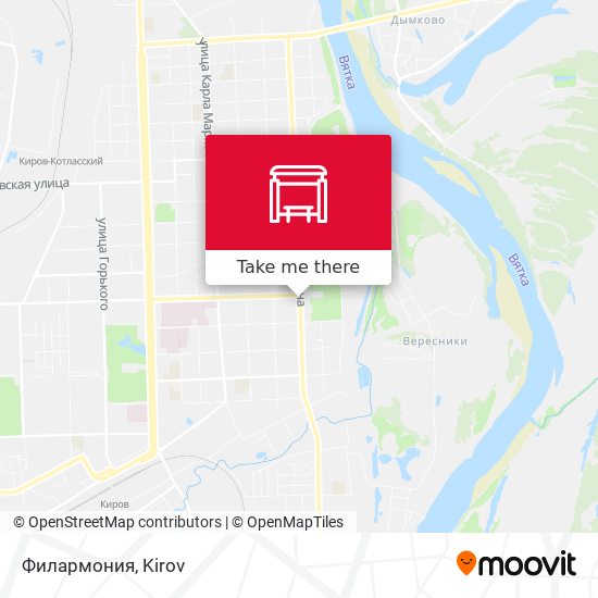 Филармония map