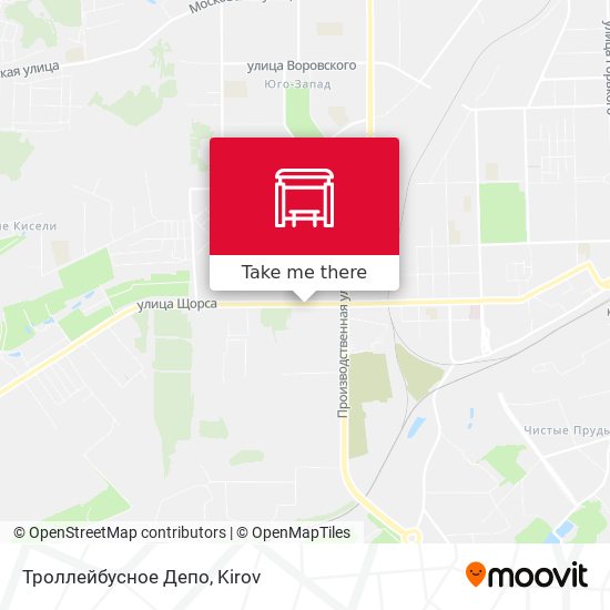 Троллейбусное Депо map